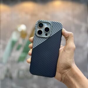 Premium Carbon Fiber Texture iPhone Case – Slim & Protective